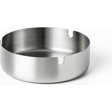 1001 Gümüş Metal Küllük, Modern Silindir Tasarım Kül Tablası, Portatif Araç Küllüğü, Ev ve O