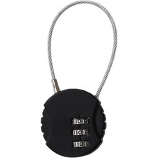 1001 40 mm Ayarlanabilir Şifreli 13 Cm. Telli Dolap Çanta Kilidi Asma Kilit CIN539SY