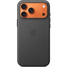 1001 iPhone 17 Pro Max Için Magsafe Özellikli Tech Dokuma Kılıf - Siyah ​​​​​​​