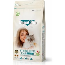 1001 Adult Cat Sterilised Somonlu Kısırlaştırılmış Yetişkin Kedi Maması 2 kg