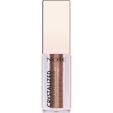 1001 Cosmetics Crystalized Liquid Eyeshadow Likit Metalik Göz Farı, 08 Vintage Bronze