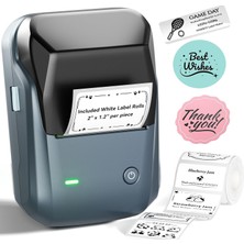 1001 B1 Etiket Makinesi, Otomatik Tanımlamalı Bluetooth Taşınabilir Etiket Yazıcısı, Ofis, Ev, I�