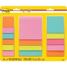 1001 3m Miami -Post-It Super Notes Sticky Note (4423-15SSMIA)