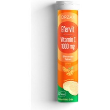 1001 Efervit Vitamin C 1000 Mg 20 Eff Tablet