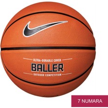 1001 Nıke Baller 8p Kahverengi-Siyah Unisex Basketbol Topu