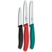 1001 6.7116.34C1 Swiss Classic 3lü Bıçak Set, Renkli