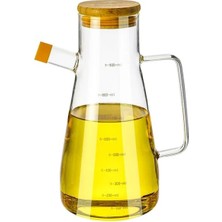 Orret Home 900 ml 2 Adet Borosilikat Cam Yağdanlık,termisil Isıya Dayanıklı Yağlık ve Sirkelik,zeyti