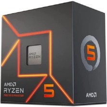 1001 Ryzen™ 5 7600 Masaüstü Işlemci (6 Çekirdekli/12 Dişli, 38 MB Önbellek, Maksimum 5,1 Ghz)