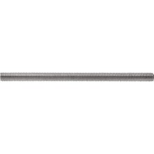 1001 44843 M8-1.25 x 100 Çinko Dişli Çubuk, 10'lu Paket