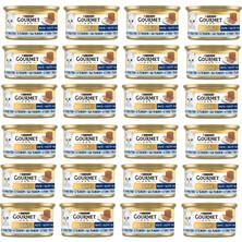 1001 Gold Kıyılmış Ton Balıklı Yaş Kedi Maması, Yetişkin Kediler (24 x 85 Gr)