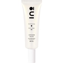1001 Ruby Gold Işıltılı Nemlendirici Makyaj Bazı ve Yüz Kremi - 50ML SPF15 (Saf Kolajen)