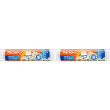1001 Macromax Büzgülü Çöp Torbası Büyük Boy (65X70CM) Papatya Kokulu 10 Adet Süper Ekonomik Pake