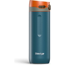1001 4 Action Trigger-Control Çelik Termos 500 ml Ink Blue ST-234