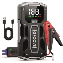 1001 M01 18200MAH 2000A Tepe Akımı Akü Takviye Cihazı Taşınabilir Jump Starter (Powerbank+Led Lamba
