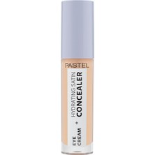 1001 Eye Cream + Hydrating Satin Concealer - Göz Kremi + Göz Altı Kapatıcısı, 65 Honeybun, 4,3 ml