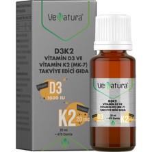 1001 D3 K2 Damla 20 ml