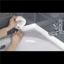 1001 Chermik Su Sızdırmaz Bant Lavabo Küvet Kenar Bandı Küvet Duş.(A+A Kalite