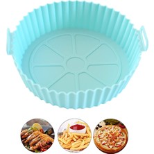 1001 Silikon Hava Fritöz Gömlekleri, 6.8 Inç, Yeniden Kullanılabilir, Isıya Dayanıklı, Kolay Temiz