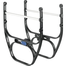1001 100017 Tour Rack Yan Çerçeve, Siyah, 33 x 30 x 8 Cm, L