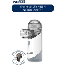 1001 Direct Nexus Nexus Taşınabilir Mesh Nebulizatör Şarzlı Çok Hafif Süper Sessiz