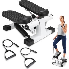 1001 Evde Egzersiz Için Mini Step, LCD Ekran ve Direnç Bantları ile Taşınabilir Merdiven Step, 117KG