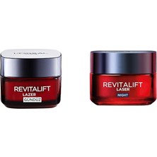 1001 L’oréal Paris Revitalift Lazer X3 Yoğun Yaşlanma Karşıtı Gece + Gündüz Bakım Kremi Seti