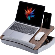 1001 LS031 Minderli Eğim Ayarlanabilir Laptop Sehpası