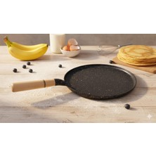 1001 Dlyn Cansuyu Döküm Krep Tavası 28CM