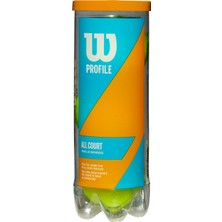 1001 Prime All Court Tenis Topları, Tüm Kaplamalar Için, Sarı