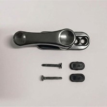 1001 Pvc, Ahşap, Alüminyum Pencere Metal Çekmeli Çocuk Emniyet Mandalı Güvenlik Kilidi Çek-Çevir