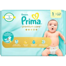 1001 Bebek Bezi Premium Care 1 Numara 33 Adet 2li Paket