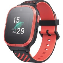 1001 S1 Pro Akıllı Çocuk Saati (Siyah-Kırmızı)