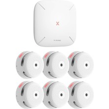 1001 Akıllı Duman Dedektörü, SBS50 Baz Istasyonu Ile, Wi-Fi Duman Alarmı, X-Sense Ev Güvenlik Uygu