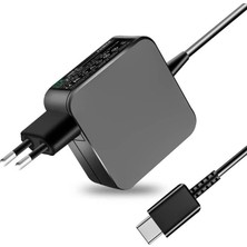 Dtk Huawei Matebook Için 65W USB C Dizüstü Bilgisayar Güç Kaynağı Tip C Adaptör