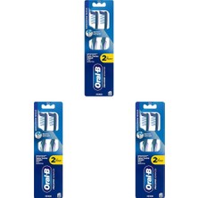 1001 Pro-Expert Advanced Derinlemesine Temizlik Diş Fırçası, Orta Sertlik, 2 Adet (3 Paketi)
