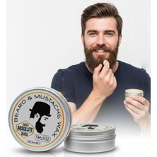 1001 2 Li Nano Bıyık Sabitleyici Wax -%100 Doğal, Şekillendirici ve Besleyici Balm 714613