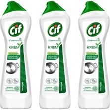 1001 Krem Temizleyici, Amonyaklı, Cleanboost Teknolojisi, 500 Ml, 3'lü Paket