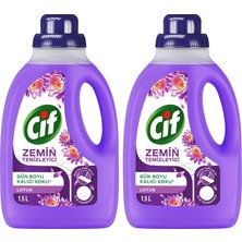 1001 Zemin Temizleyici Lotus 1500 ml 2li Paket