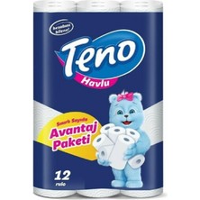 1001 Havlu Avantaj Paketi 12 Adet