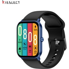 1001 Ks Mini Amoled Ekranlı Akıllı Saat Mavi