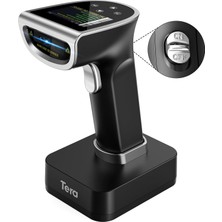1001 HW0015 Kablosuz 1d/2d/qr Barkod Okuyucu | Dijital Ekran + Tuş Takımı | Bluetooth 5.0 & 2.4g & USB