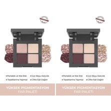 1001 Expressive Harmony Eyeshadow Palette 801 Magical Softness (2 Paketi)