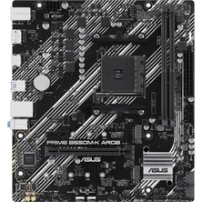 1001 Prime B550M-K Argb Amd B550 Soket Am4 Ddr4 4866 Mhz Matx Gaming (Oyuncu) Anakart