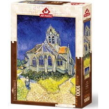 1001 Kilise, Vincent Van Gogh 1000 Parça Puzzle