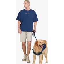 Salya Store Sahip ve Köpek Kombini Trouble Maker Lacivert T-Shirt -%100 Pamuk, Rahat ve Şık Tasarım,