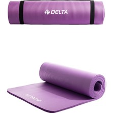1001 Delta Konfor Zemin 10 mm Taşıma Askılı Pilates Minderi Yoga Matı