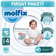 1001 Oks Maxi 86'lı Bebek Bezi