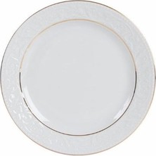 1001 Hazan Altın Yaldız Düz Tabak 20CM