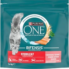 1001 Sterilcat Somonlu Kısırlaştırılmış Kuru Kedi Maması 1.4 kg