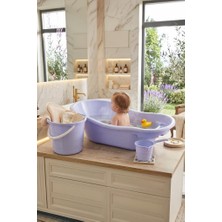 1001 Fiore 3lü Bebek Banyo Seti Mavi